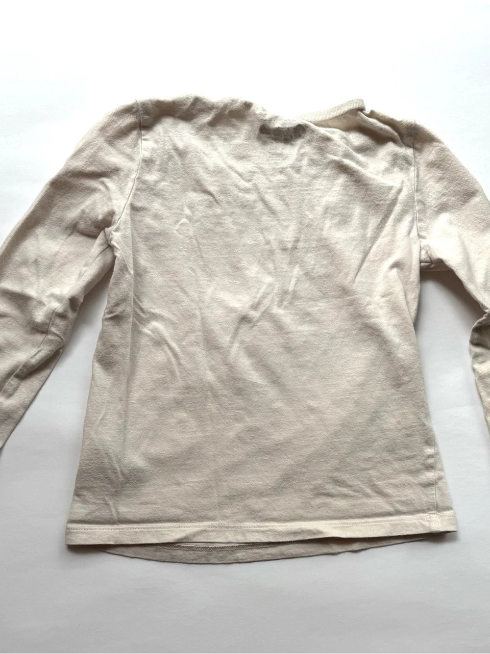 Love My Mama Long Sleeve Tee - Cream with Purple and Pink Graphic